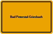 Grundbuchauszug Bad Peterstal-Griesbach